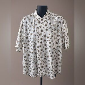 Men's Patterned Short Sleeve Shirt